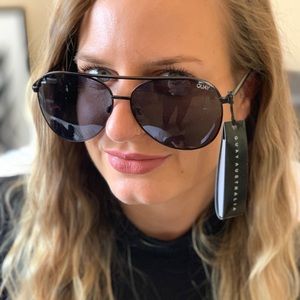 Quay Australia vivienne aviator sunglasses